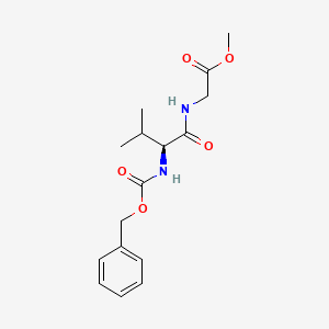 (S)-Methyl 2-(2-(((benzyloxy)carbonyl)amino)-3-methylbutanamido)acetate