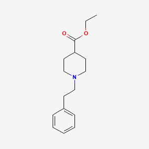 1-(Phenylethyl)-4-(ethoxycarbonyl)piperidine