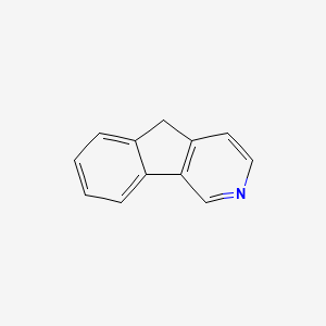 molecular formula C12H9N B3349914 5H-Indeno[1,2-c]pyridine CAS No. 244-42-8