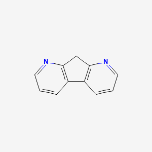 molecular formula C11H8N2 B3349916 1,8-Diazafluorene CAS No. 244-50-8