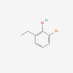 molecular formula C8H9BrO B3350005 2-Bromo-6-ethylphenol CAS No. 24885-48-1