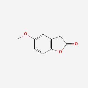 molecular formula C9H8O3 B3350019 2(3H)-Benzofuranone, 5-methoxy- CAS No. 2503-24-4