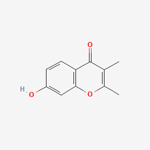 molecular formula C11H10O3 B3350128 7-Hydroxy-2,3-dimethylchromone CAS No. 2569-75-7