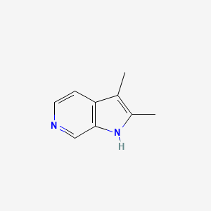 molecular formula C9H10N2 B3350148 2,3-Dimethyl-1H-pyrrolo[2,3-c]pyridine CAS No. 25796-97-8
