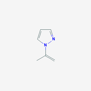 molecular formula C6H8N2 B3350161 1-Isopropenylpyrazole CAS No. 25834-28-0