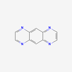 molecular formula C10H6N4 B3350192 Pyrazino[2,3-g]quinoxaline CAS No. 261-43-8