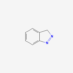 molecular formula C7H6N2 B3350364 3H-indazole CAS No. 271-43-2