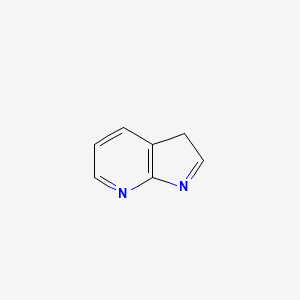 molecular formula C7H6N2 B3350365 3H-Pyrrolo[2,3-B]pyridine CAS No. 271-66-9