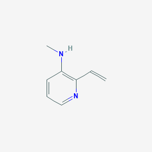 2-ethenyl-N-methylpyridin-3-amine