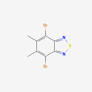 molecular formula C8H6Br2N2S B3350525 4,7-Dibromo-5,6-dimethyl-2,1,3-benzothiadiazole CAS No. 28681-49-4