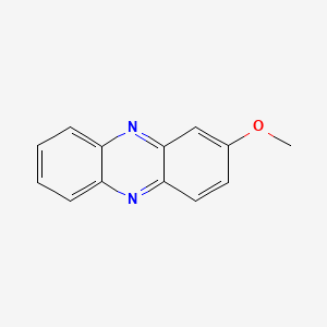 molecular formula C13H10N2O B3350549 2-Methoxyphenazine CAS No. 2876-18-8