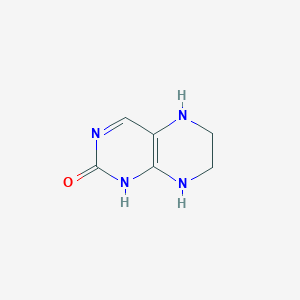 molecular formula C6H8N4O B3350597 5,6,7,8-Tetrahydropteridin-2(1H)-one CAS No. 28898-09-1