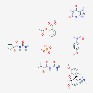 molecular formula C56H72Br2N10O19P-3 B033506 Perdolan CAS No. 102578-49-4