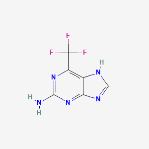 6-(Trifluoromethyl)-9H-purin-2-amine