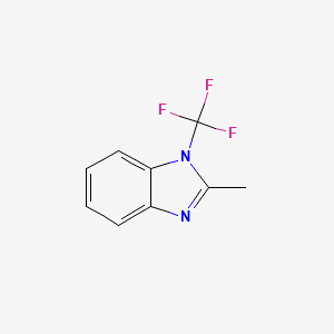 2-Methyl-1-(trifluoromethyl)-1H-benzimidazole