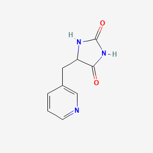 2,4-Imidazolidinedione, 5-(3-pyridinylmethyl)-