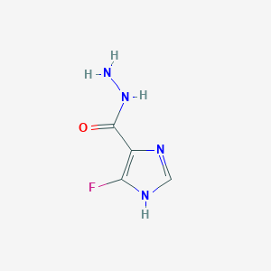 5-fluoro-1H-imidazole-4-carbohydrazide