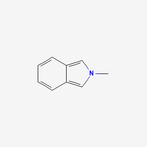 molecular formula C9H9N B3351157 2-Methylisoindole CAS No. 33804-84-1
