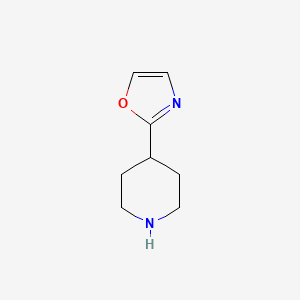 2-(4-Piperidinyl)oxazole