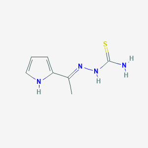 Hydrazinecarbothioamide, 2-[1-(1H-pyrrol-2-yl)ethylidene]-