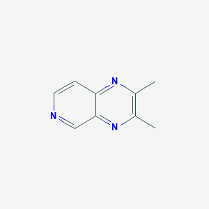 molecular formula C9H9N3 B3351214 2,3-Dimethylpyrido[3,4-b]pyrazine CAS No. 34154-05-7