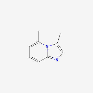 molecular formula C9H10N2 B3351222 3,5-Dimethylimidazo[1,2-A]pyridine CAS No. 34165-13-4