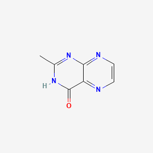 molecular formula C7H6N4O B3351245 2-Methylpteridin-4-OL CAS No. 34244-78-5