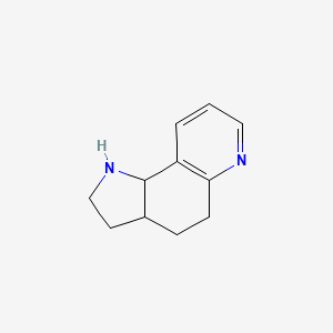 2,3,3a,4,5,9b-Hexahydro-1H-pyrrolo[2,3-f]quinoline