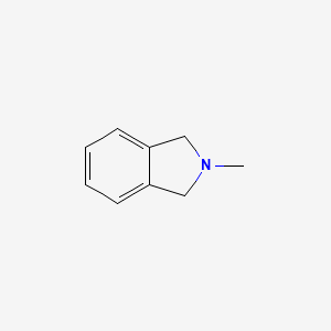 molecular formula C9H11N B3351337 n-methylisoindoline CAS No. 3474-87-1