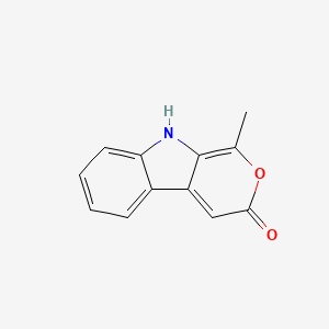 1-Methylpyrano(3,4-b)indol-3(9H)-one