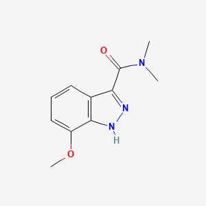 7-methoxy-N,N-dimethyl-1H-indazole-3-carboxamide