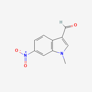 1-methyl-6-nitro-1H-indole-3-carbaldehyde