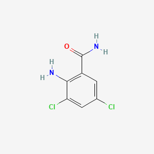 2-Amino-3,5-dichlorobenzamide