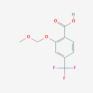 2-(methoxymethoxy)-4-(trifluoromethyl)benzoic Acid