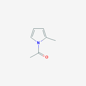 molecular formula C7H9NO B3351633 1-(2-Methyl-1H-pyrrol-1-yl)ethan-1-one CAS No. 38207-11-3