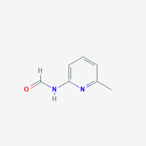 molecular formula C7H8N2O B3351649 N-(6-methylpyridin-2-yl)formamide CAS No. 38614-78-7