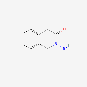 B3351704 3(2H)-Isoquinolinone, 1,4-dihydro-2-(methylamino)- CAS No. 39191-73-6