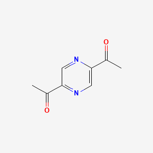 molecular formula C8H8N2O2 B3351717 2,5-Diacetylpyrazine CAS No. 39248-49-2