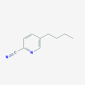 molecular formula C10H12N2 B3351718 5-Butylpyridine-2-carbonitrile CAS No. 39256-40-1