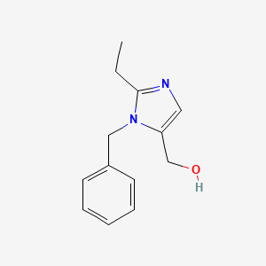 (3-Benzyl-2-ethylimidazol-4-yl)methanol