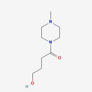 B3351728 4-Hydroxy-1-(4-methylpiperazin-1-yl)butan-1-one CAS No. 393785-45-0
