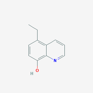 molecular formula C11H11NO B3351780 5-ethylquinolin-8-ol CAS No. 39892-35-8