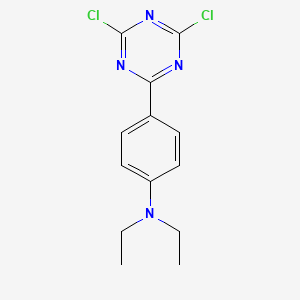 4-(4,6-Dichloro-1,3,5-triazin-2-yl)-N,N-diethylaniline