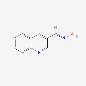 B3351802 Quinoline-3-carbaldehyde oxime CAS No. 39977-73-6