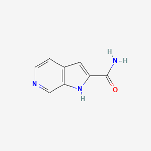1H-Pyrrolo[2,3-c]pyridine-2-carboxamide