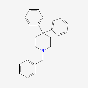 molecular formula C24H25N B3351820 1-Benzyl-4,4-diphenylpiperidine CAS No. 40105-95-1