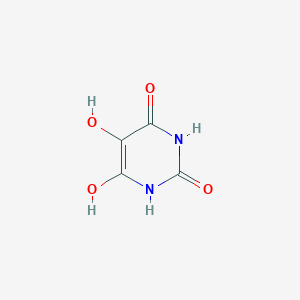 molecular formula C4H4N2O4 B033519 5,6-Dihydroxyuracil CAS No. 102636-37-3