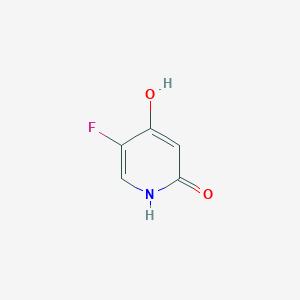 molecular formula C5H4FNO2 B3352075 5-Fluoro-4-hydroxypyridin-2(1H)-one CAS No. 41935-70-0
