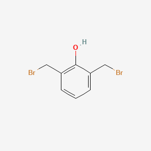 molecular formula C8H8Br2O B3352091 2,6-Bis(bromomethyl)phenol CAS No. 4200-87-7