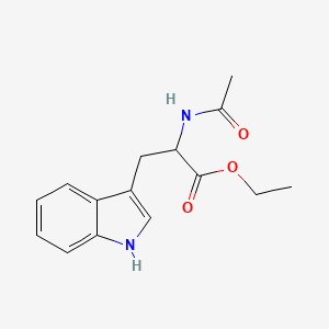 ethyl 2-acetamido-3-(1H-indol-3-yl)propanoate